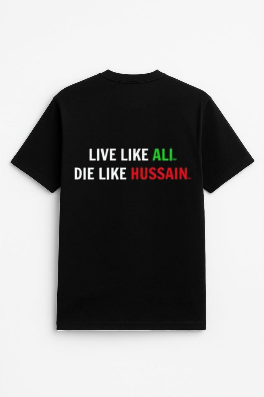 Men's Black Graphic T-Shirt
